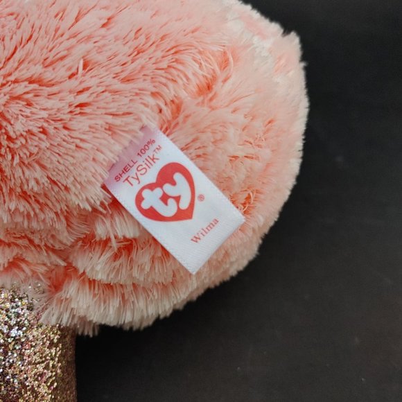TY Beanie Boos - WILMA Pink Platypus (6 Inch) Stuffed Plush New with Tags 2019 - Picture 9 of 9